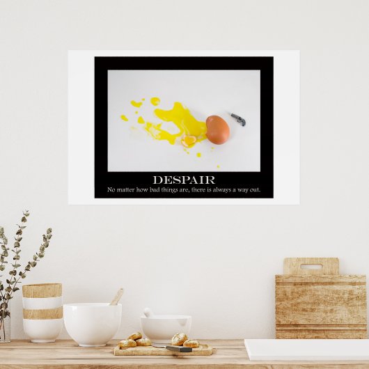 絶望 ポスター (キッチン)