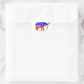 絶滅した共和党員 ラウンドシール (バッグ)