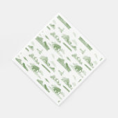 絶滅した動物のトイレナプキン スタンダードランチョンナプキン (角)