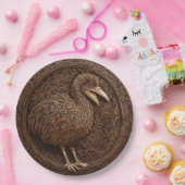 「絶滅のエコー：ド・ウッド・アート」 ペーパープレート (パーティー)