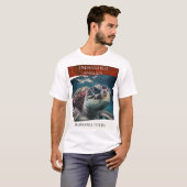 絶滅の危機に瀕した動物 – Hawksbill Turtle Tシャツ (正面フル)
