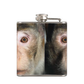 絶滅の危機に瀕した熱帯雨林のサル フラスク (裏面)