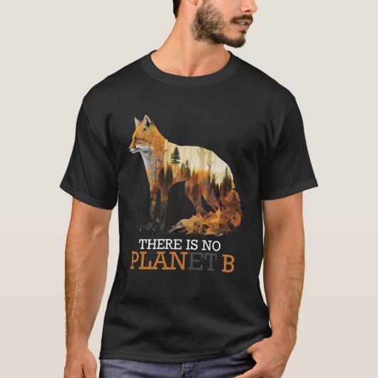 絶滅の危機に瀕している惑星B保護は Tシャツ (正面)