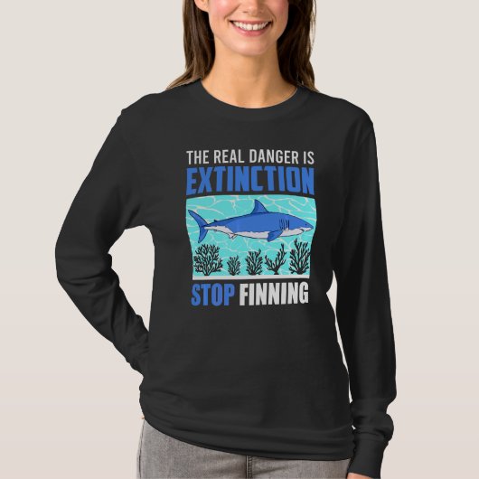絶滅は危実在険ストップ調第2 Tシャツ (正面)