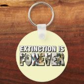 絶滅は永遠である キーホルダー (正面)