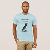 絶滅はAukwardです Tシャツ (正面フル)