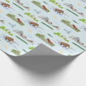 絶滅動物トイレ ラッピングペーパー (角)