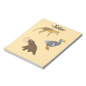 絶滅動物 ノートパッド (回転)
