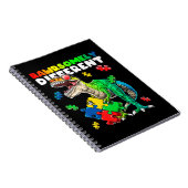 絶滅危急違う恐竜自閉症の認知症トップ ノートブック (右側)