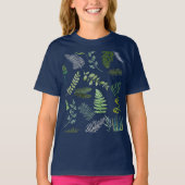 絶滅危惧のシダ植物 Tシャツ (正面)