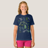 絶滅危惧のシダ植物 Tシャツ (正面フル)