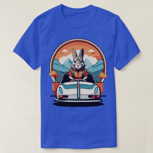 絶滅危惧動物チンチララモス Tシャツ (デザイン正面)