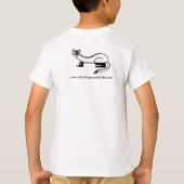 絶滅危惧動物 – 黒足FERRET – アメリカ –  Tシャツ (裏面)