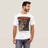 絶滅危惧動物 – Sumatran Tiger Tシャツ (正面フル)