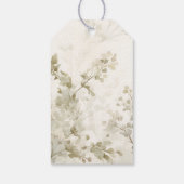 絶滅危惧種の手色彩の鮮やか素晴らしインディアン群 ギフトタグ (裏面)