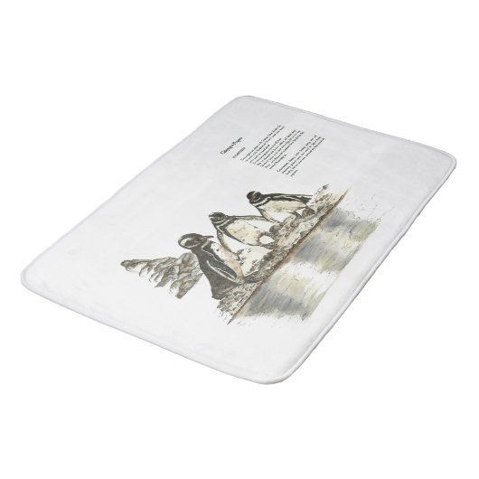 絶滅危惧種の海洋生物に似た目を引く バスマット (アングル)