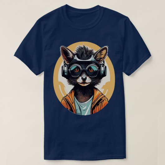 絶滅危惧種アイデヴィン Tシャツ (デザイン正面)