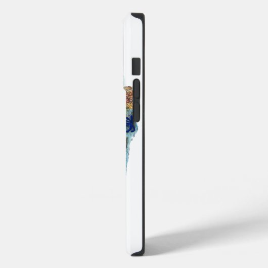 絶滅危惧種カラフルのハ色彩の鮮やかンドコラルリーフ Case-Mate iPhoneケース (裏面 / 左)