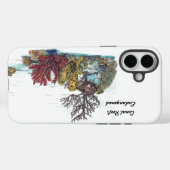 絶滅危惧種カラフルのハ色彩の鮮やかンドコラルリーフ Case-Mate iPhoneケース (裏面 (横))