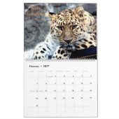 絶滅危惧種カレンダー カレンダー (2月 2027)