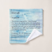 絶滅危惧種サンゴ礁 バスタオルセット (ウォッシュタオル)