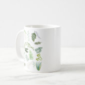 絶滅危惧種シダ コーヒーマグカップ (正面左)