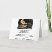 絶滅危惧種シリーズ シーズンカード (裏面)