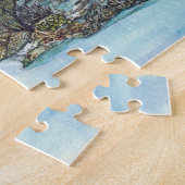 絶滅危惧種ハ色彩の鮮やかンドコラルリーフプリントジグソー ジグソーパズル (側面)