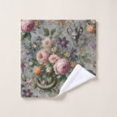 絶滅危惧種ラベンダーライカン – ゴシックビクトリアン語 バスタオルセット (ウォッシュタオル)