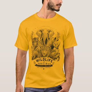 絶滅危惧種保護Tシャツ Tシャツ
