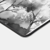 絶滅危惧種威厳のあるのベンガルトラの水色 デスクマット (コーナー)