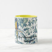 絶滅危惧種絵を描のマガー マグカップ (中央)