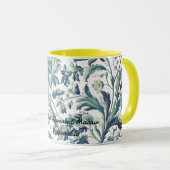 絶滅危惧種絵を描のマガー マグカップ (正面右)