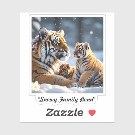 絶滅危惧種美しいin雪 シール (シート)