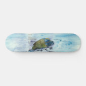 絶滅危惧種色彩の鮮やかのスケートボード スケートボード (横)