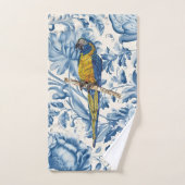 絶滅危惧種色彩の鮮やかのマコー バスタオルセット (ハンドタオル)