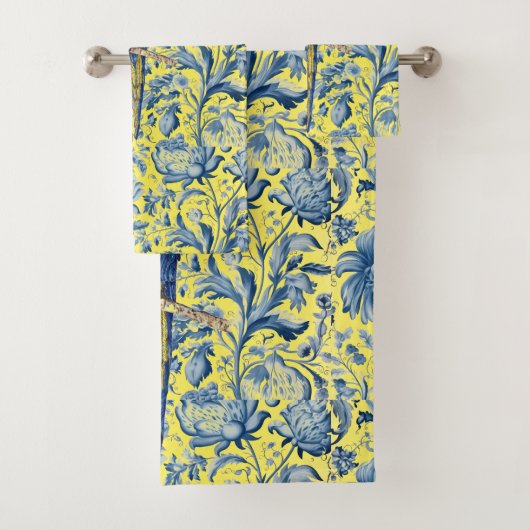 絶滅危惧種色彩の鮮やかのマコー バスタオルセット (インサイチュ)