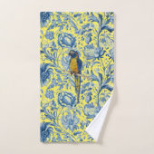 絶滅危惧種色彩の鮮やかのマコー バスタオルセット (ハンドタオル)