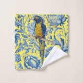 絶滅危惧種色彩の鮮やかのマコー バスタオルセット (ウォッシュタオル)