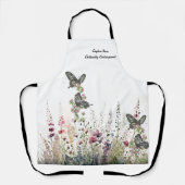 絶滅危惧種色彩の鮮やかセイロンバラ エプロン (正面)