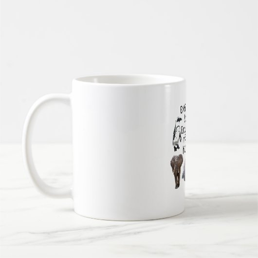 絶滅危惧種 コーヒーマグカップ (左)