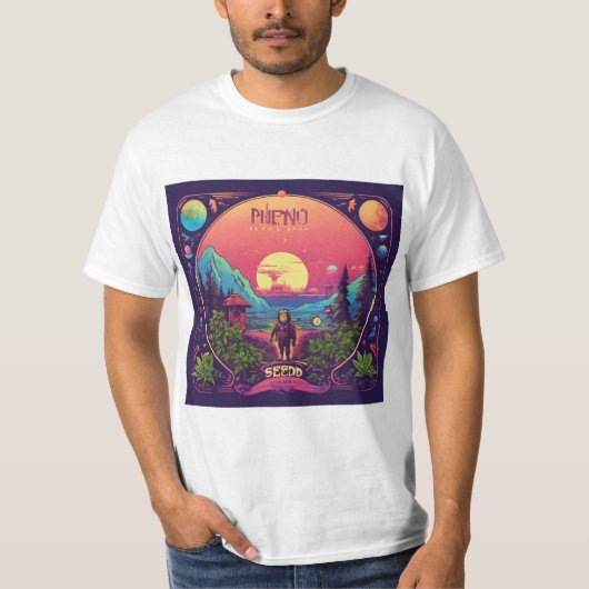 絶滅危惧種T型:色 Tシャツ (正面)