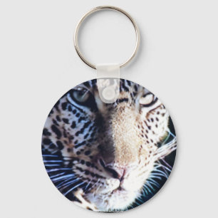 絶滅寸前のアムールのヒョウのkeychain キーホルダー
