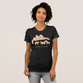絶滅寸前の動物 Tシャツ (正面フル)