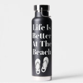 絶縁されたビーチの方がカスタム命だ ウォーターボトル (左面)