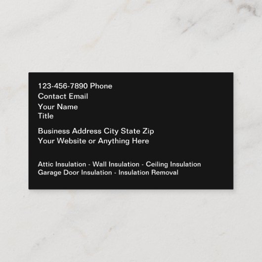 絶縁サービスコンタクター名刺 名刺 (裏面)