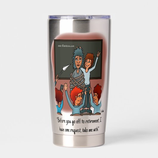 絶縁タンブラーのステンレス鋼で私を取る 保温保冷タンブラー (正面)