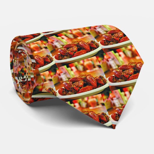 絶頂のカキの家のCrawfish ネクタイ (ロール)