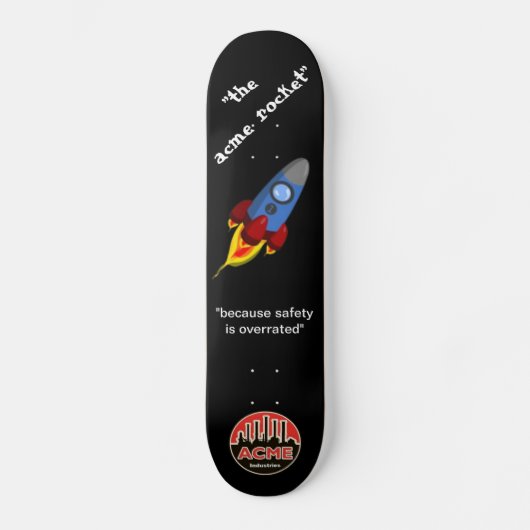 絶頂のロケット スケートボード (正面)