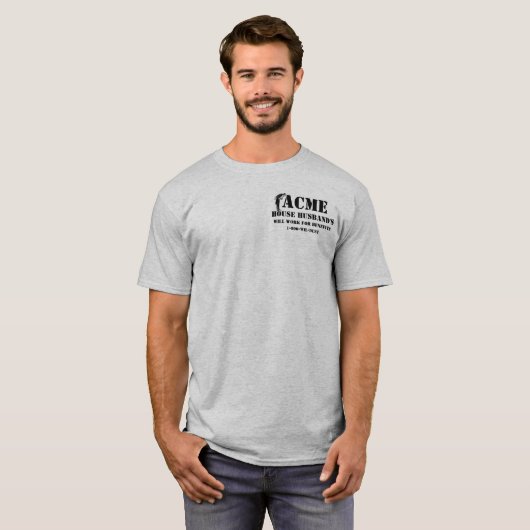 絶頂の家夫ビジネスワイシャツ Tシャツ (正面フル)